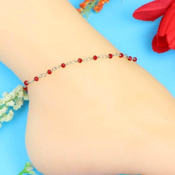Elegant Handmade Anklet – Perfect for Women & Girls | Ideal Gift Option, DYC1652 - Picture 5 of 9